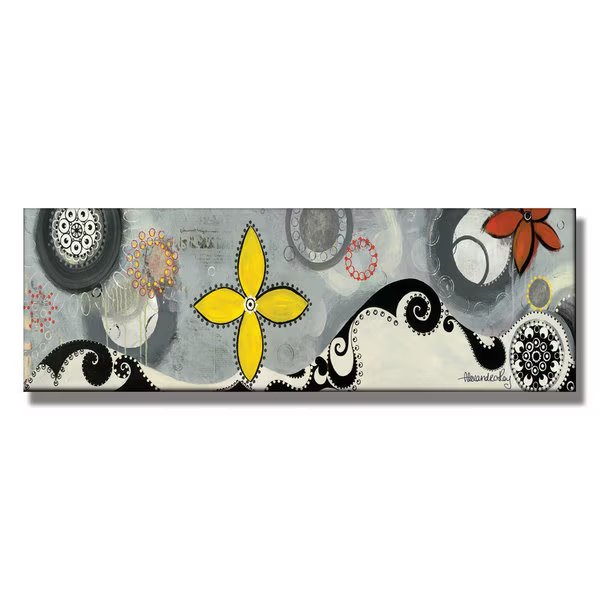 Alexandra Rey 'Symphony' Canvas Art, 8x24, Trademark Fine Art, Mfr#: MA0378-C824GG